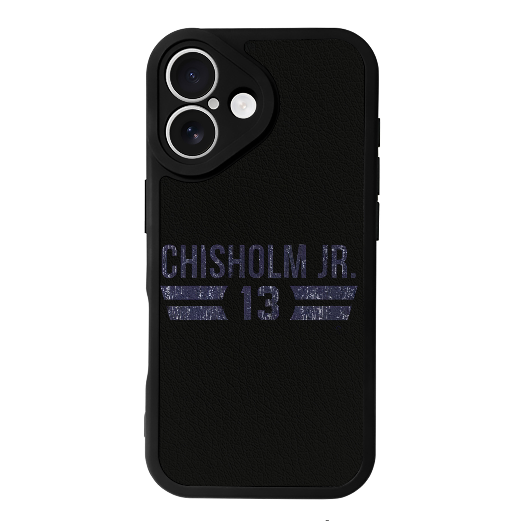Jazz Chisholm Jr. 28 IPhone 16 Silicone Leather Case – UV Print, Lambskin Texture – Perfect Fit, Wireless Charging Compatible, Scratch Resistant, Precise Cutouts – Stylish Protection For IPhone 16